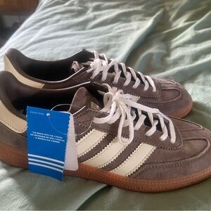 Adidas Classic Brown and Cream Sneakers